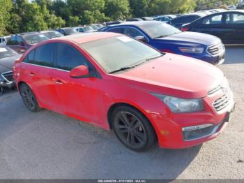  Salvage Chevrolet Cruze