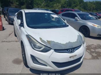  Salvage Hyundai ELANTRA
