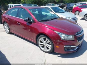  Salvage Chevrolet Cruze