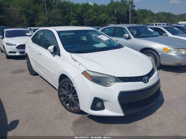  Salvage Toyota Corolla