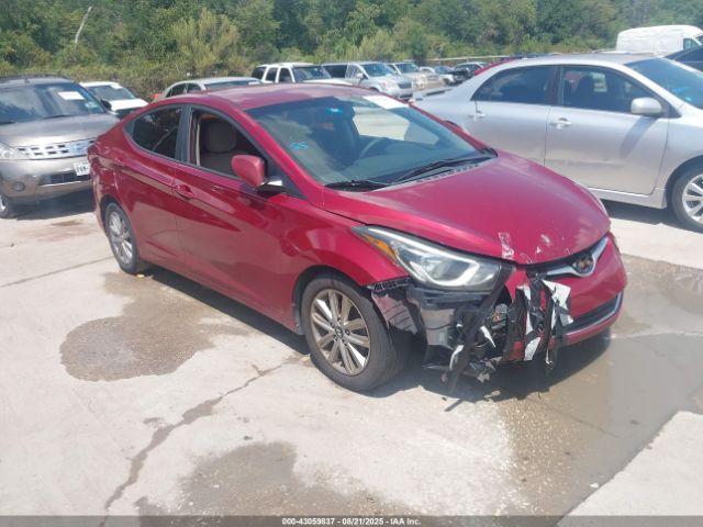  Salvage Hyundai ELANTRA