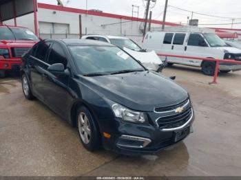  Salvage Chevrolet Cruze