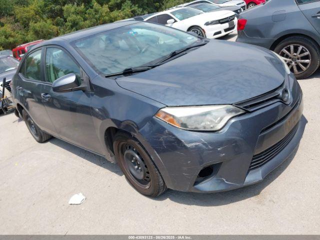  Salvage Toyota Corolla