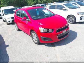  Salvage Chevrolet Sonic
