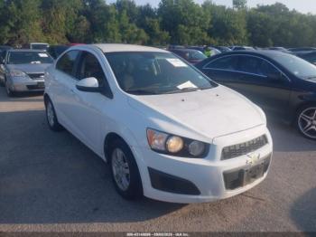  Salvage Chevrolet Sonic