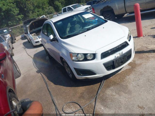  Salvage Chevrolet Sonic