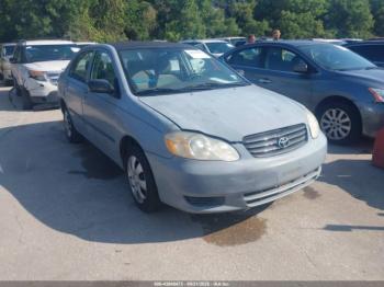  Salvage Toyota Corolla