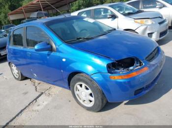  Salvage Chevrolet Aveo 5