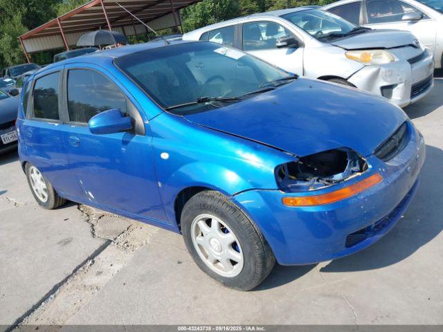  Salvage Chevrolet Aveo 5