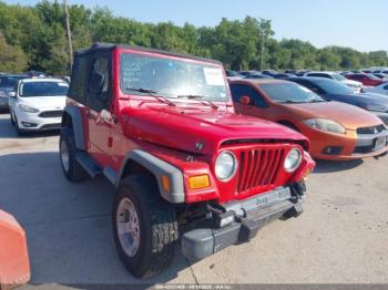  Salvage Jeep Wrangler