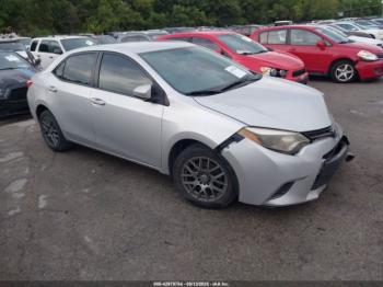 Salvage Toyota Corolla