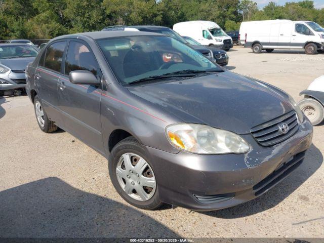  Salvage Toyota Corolla
