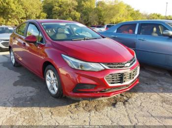  Salvage Chevrolet Cruze