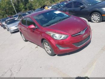  Salvage Hyundai ELANTRA