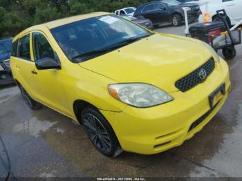  Salvage Toyota Matrix
