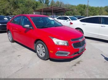  Salvage Chevrolet Cruze