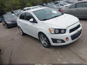  Salvage Chevrolet Sonic