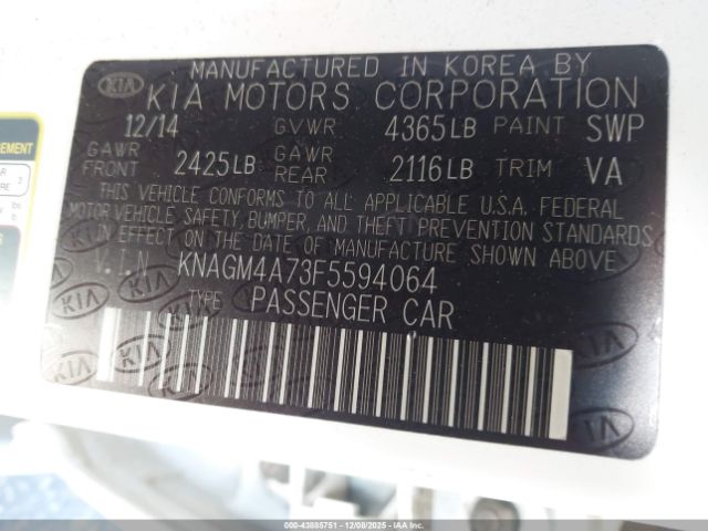 Kia Optima Lx Image 7