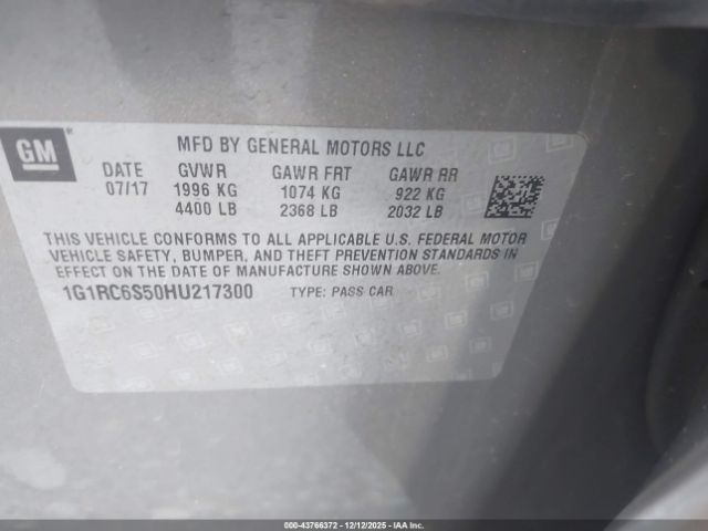 Chevrolet Volt Lt Image 7