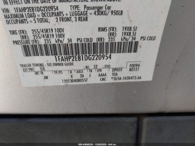 Ford Taurus Sel Image 16