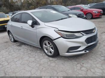  Salvage Chevrolet Cruze