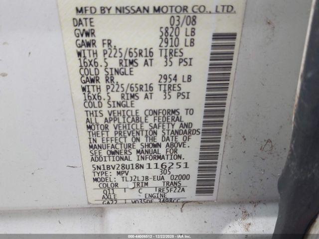 Nissan Quest 3.5 Sl Image 10