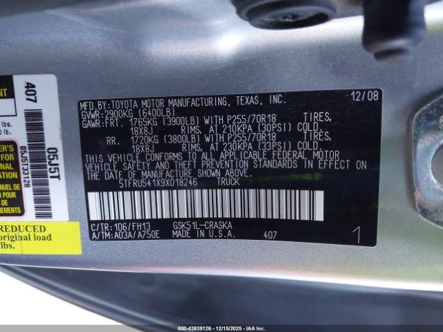 Toyota Tundra Grade V6 Image 16