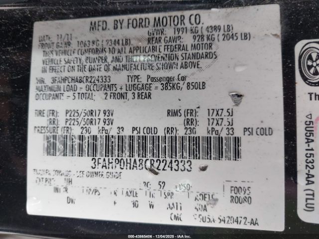 Ford Fusion Se Image 11