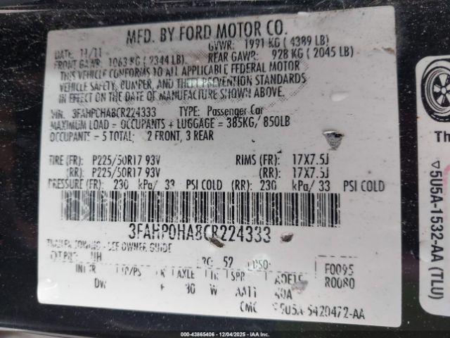 Ford Fusion Se Image 11