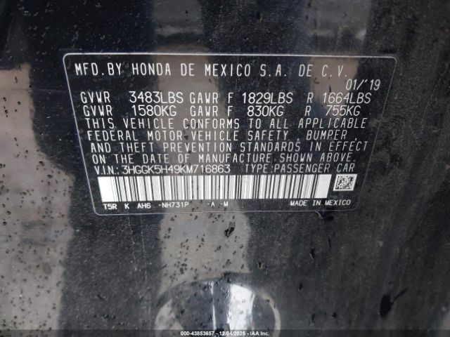 Honda Fit Lx Image 12