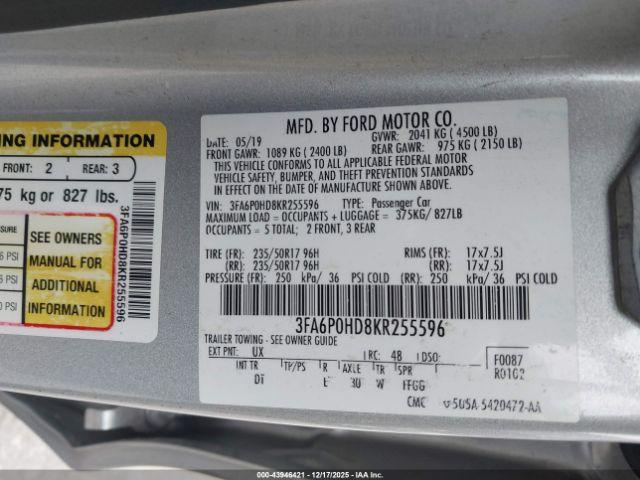 Ford Fusion Se Image 6