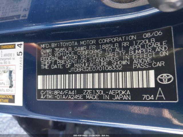 Toyota Corolla Ce Image 5