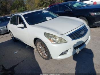  Salvage INFINITI G37