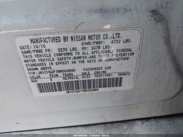 INFINITI G37 Journey Image 6