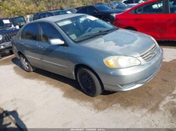  Salvage Toyota Corolla