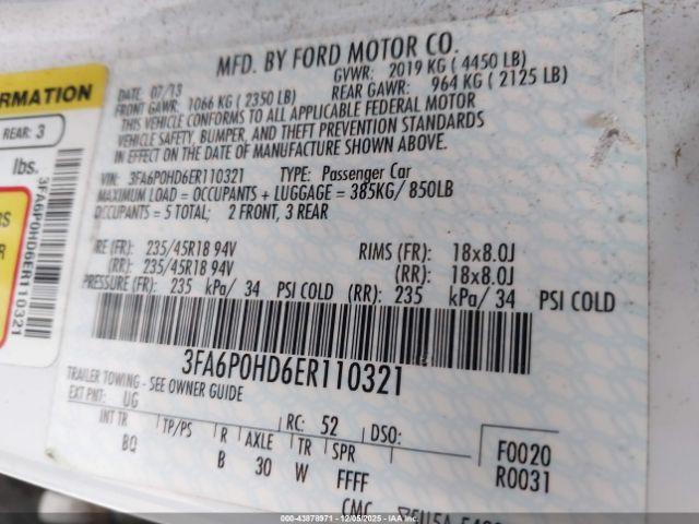 Ford Fusion Se Image 9