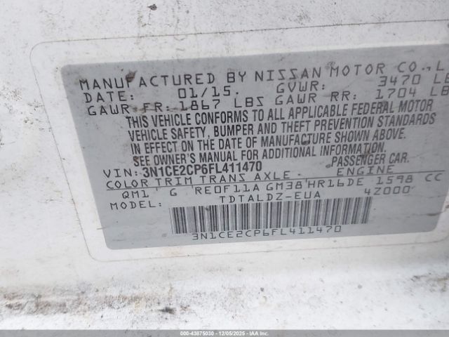 Nissan Versa Image 7