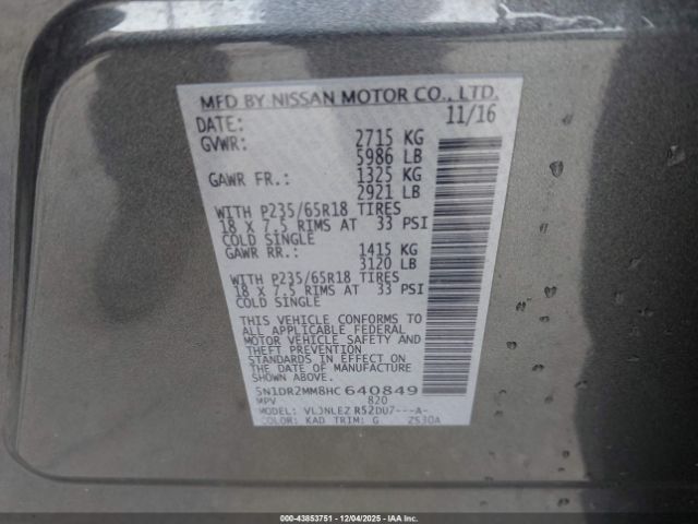 Nissan Pathfinder Sv Image 6