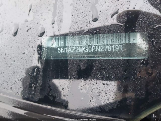 Nissan Murano Sv Image 14