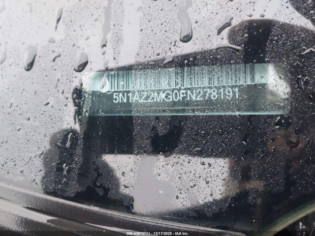 Nissan Murano Sv Image 14