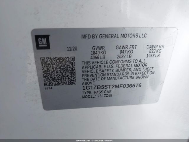 Chevrolet Malibu Fwd Ls Image 3