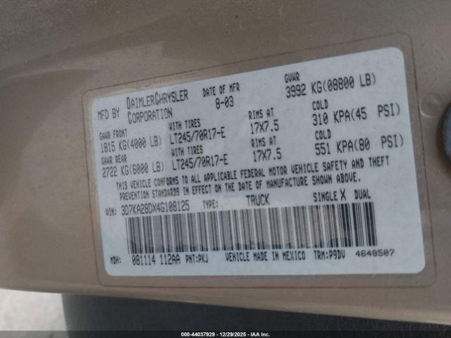 Dodge Ram 2500 St Image 13