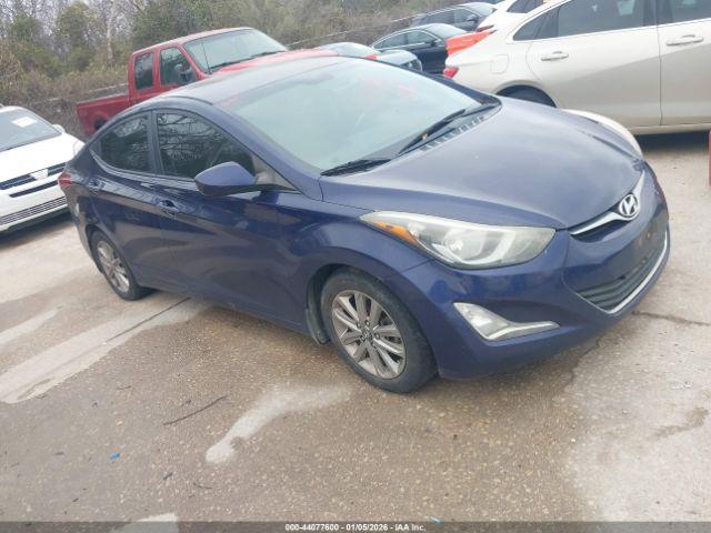  Salvage Hyundai ELANTRA