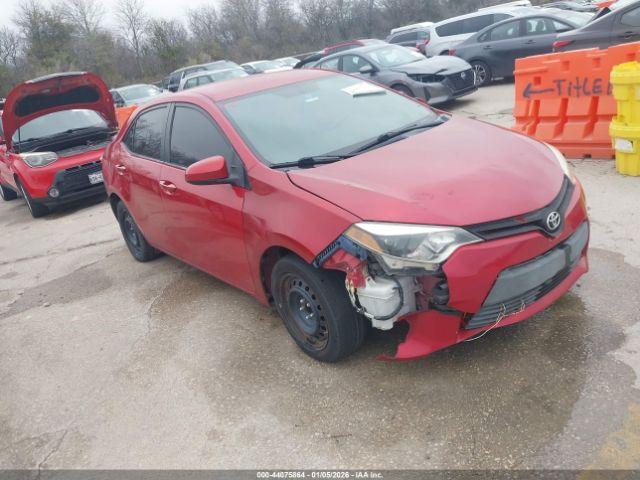  Salvage Toyota Corolla