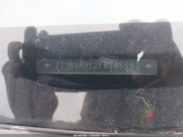 Toyota Corolla Le Image 8