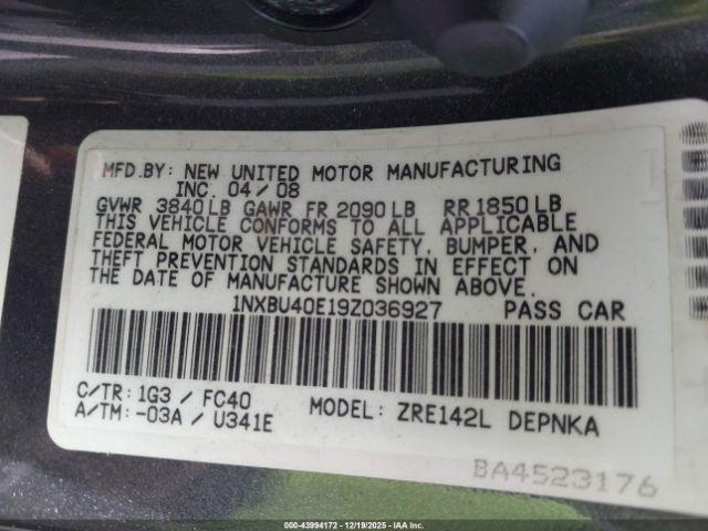 Toyota Corolla Xle Image 7