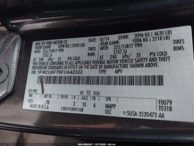 Ford Escape S Image 6