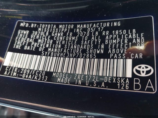 Toyota Corolla Se Image 11