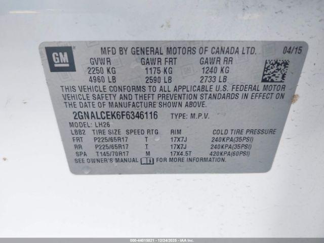 Chevrolet Equinox 2lt Image 4