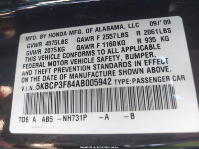 Honda Accord 3.5 Ex-l Image 10